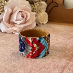 Noonday Collection Beaded Cuff Bracelet